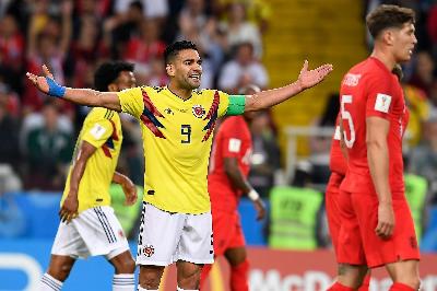 Il centravanti colombiano Radamel Falcao