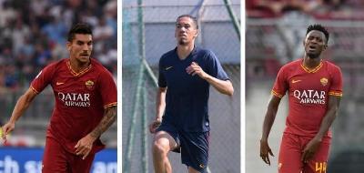 Lorenzo Pellegrini, Smalling e Diawara