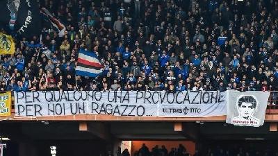 Sampdoria-Spal, il volto di Aldro vietato di nuovo