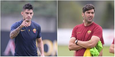 FOTO - Trigoria, Perotti torna in gruppo: ora punta la Sampdoria FOTO - Trigoria, Perotti torna in gruppo: ora punta la Sampdoria
