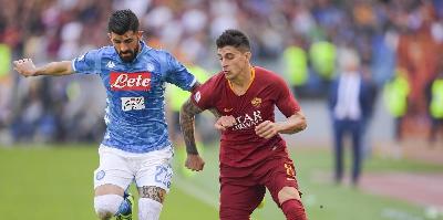 Hysaj contro Perotti nell'ultimo Roma-Napoli