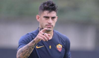 Diego Perotti si è allenato in parte con il gruppo