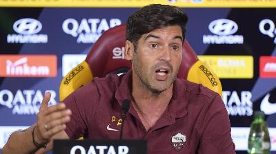 Paulo Fonseca in conferenza stampa