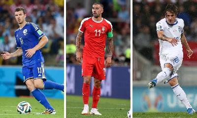 Edin Dzeko, Aleksandar Kolarov e Nicolò Zaniolo