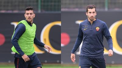 FOTO - Trigoria, chi si rivede: Pellegrini e Mkhitaryan tornano in gruppo FOTO - Trigoria, chi si rivede: Pellegrini e Mkhitaryan tornano in gruppo