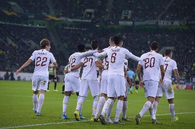 I giallorossi nella trasferta di Moenchengladbach