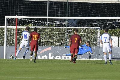 Zaniolo al Tre Fontane con la maglia dell'Inter Primavera
