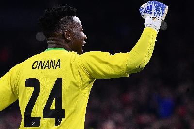Il portiere 23enne dell'Ajax André Onana