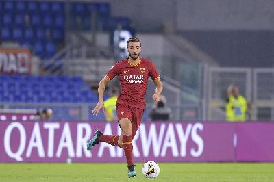 Cristante in campo all'Olimpico