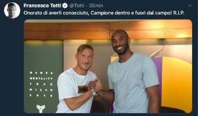 Il post pubblicato da Francesco Totti