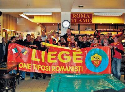 Verso il Gent, il Roma Club Liegi: 
