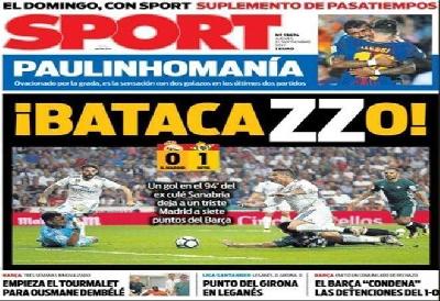 La prima di “Sport”: batacazo non è una parolaccia, ma lo schianto. Doppia Z per Zidane