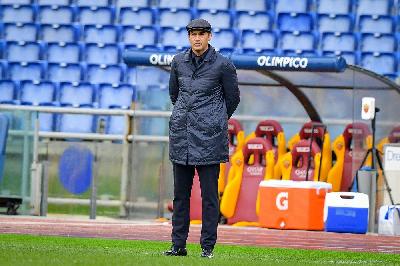 Paulo Fonseca nella gara con il Sassuolo
