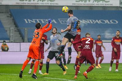 Mirante contro l'Atalanta