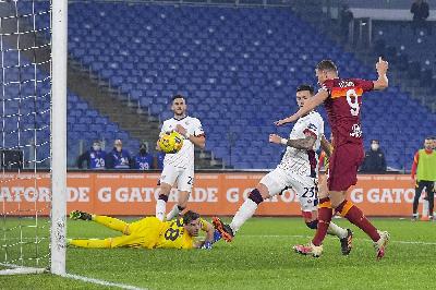 Il gol numero 113 di Edin Dzeko con la maglia della Roma