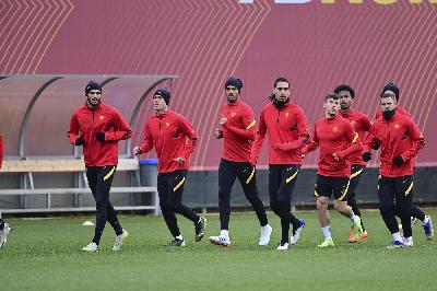 GALLERY - Il secondo allenamento della Roma verso lo Spezia GALLERY - Il secondo allenamento della Roma verso lo Spezia