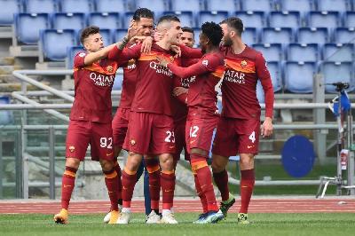 Roma-Genoa 1-0: decide un colpo di testa di Mancini nel primo tempo