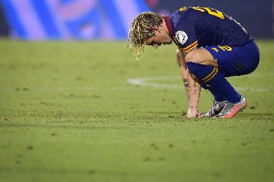 Zaniolo durante Spal-Roma della scorsa stagione
