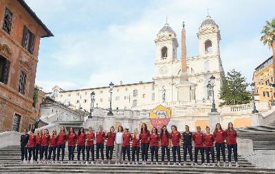 La Roma Femminile a Trinità dei Monti