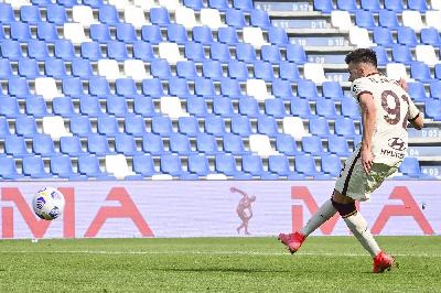 El Shaarawy in azione in Sassuolo-Roma