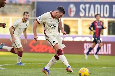 Il gol del 4-1 di Veretout durante la partita d'andata, lo scorso 13 dicembre, terminata poi 5-1 per la Roma