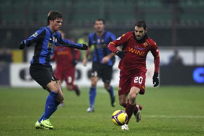 Davide Santon e Simone Perrotta