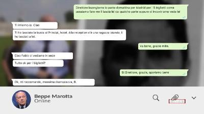 Una schermata della puntata di Report in onda questa sera