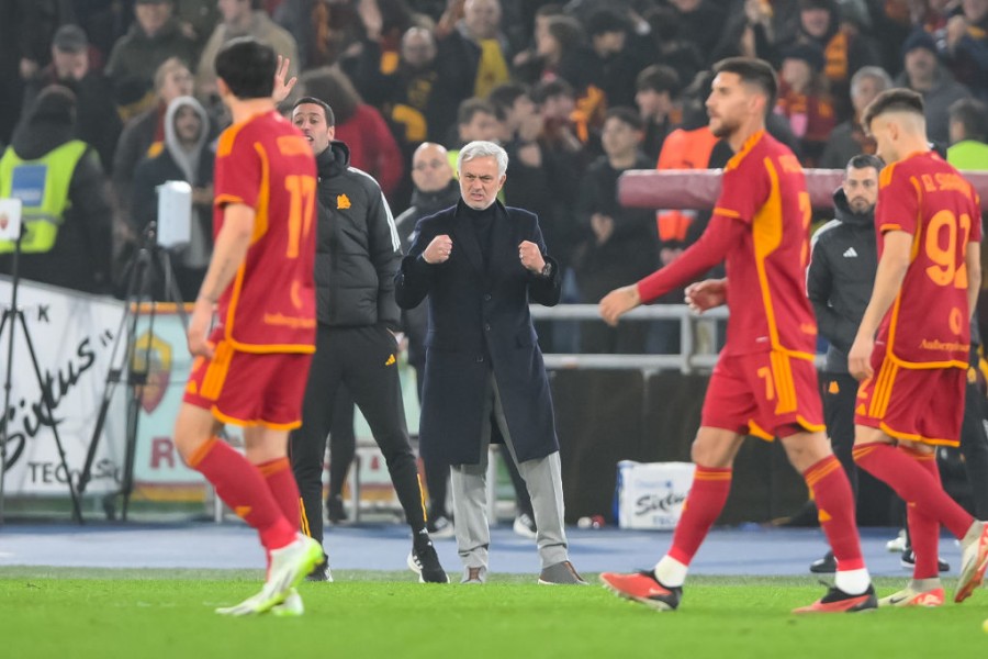 José Mourinho, l'allenatore della Roma