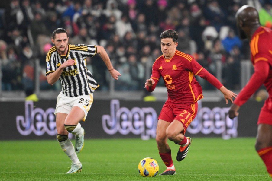 Dybala durante Juventus-Roma