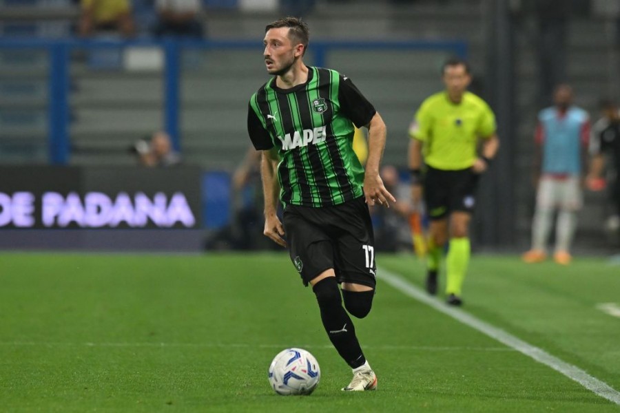 Viña in campo con il Sassuolo