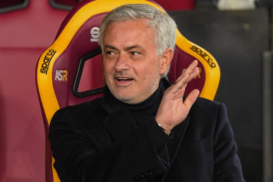 L'ex allenatore della Roma José Mourinho