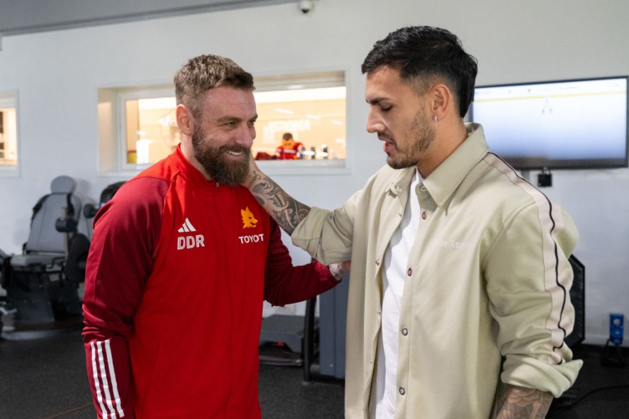 De Rossi e Paredes a Trigoria