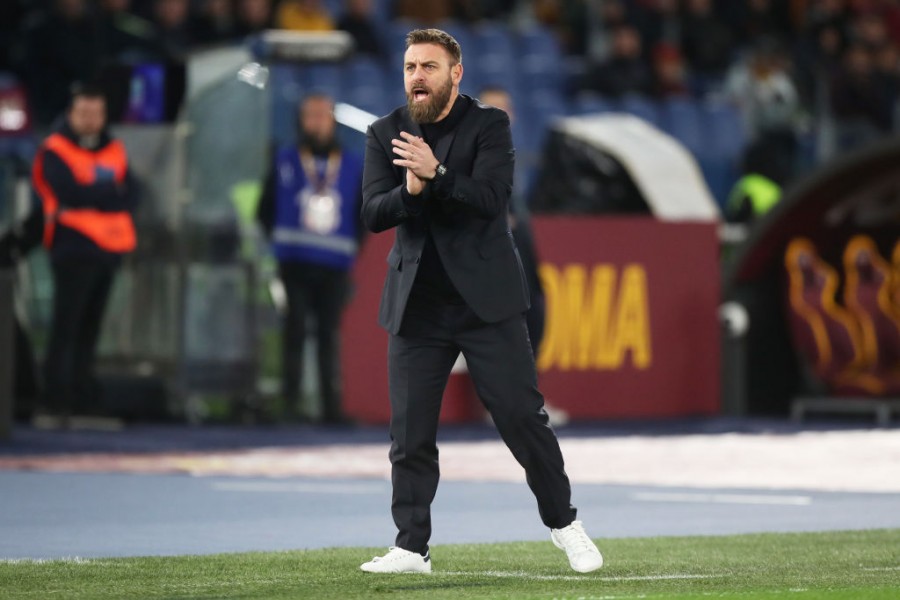 Daniele De Rossi in panchina 