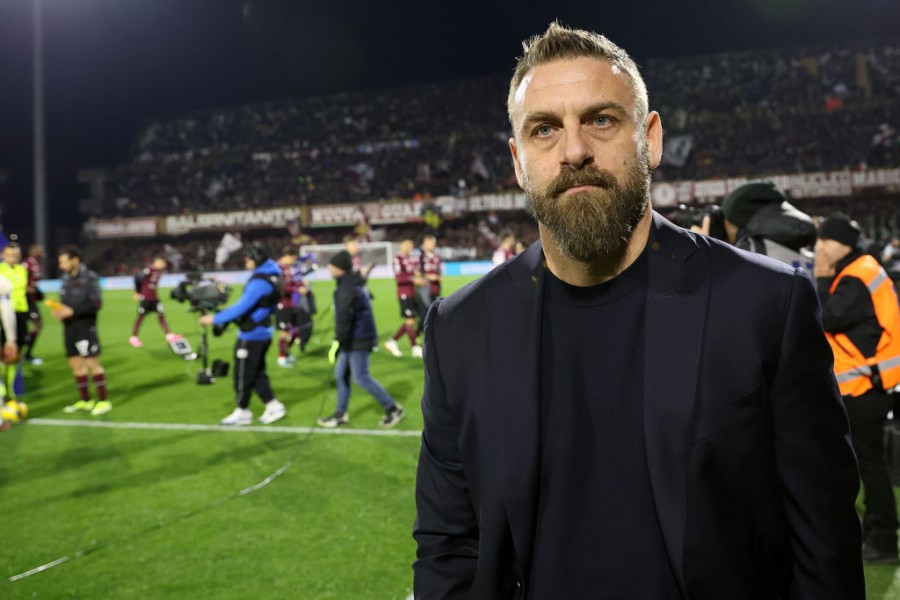 De Rossi al termine di Salernitana-Roma