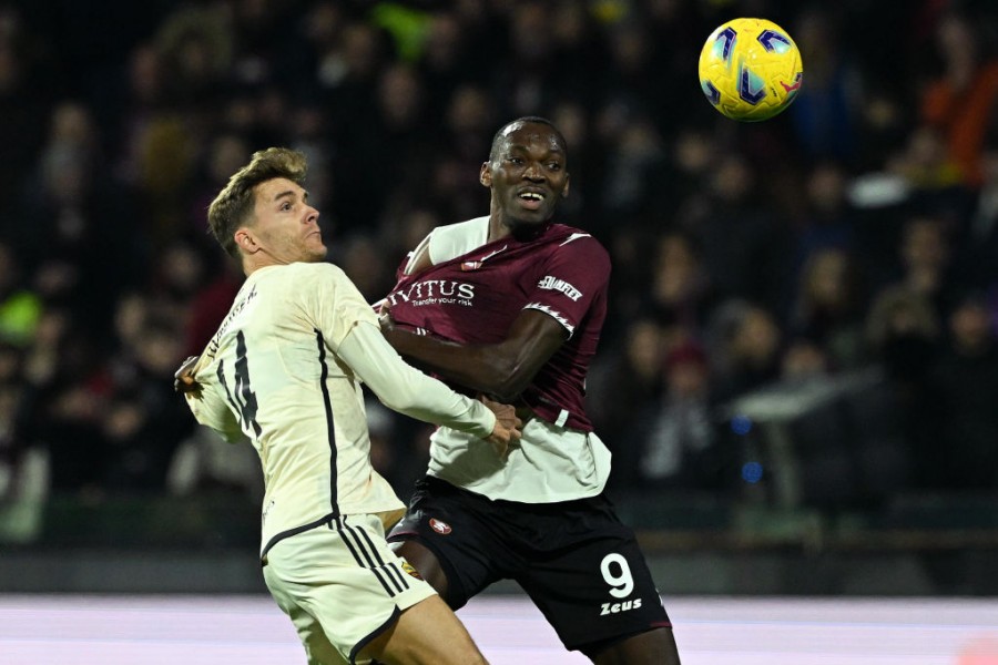 Diego Llorente in azione con la maglia della Roma