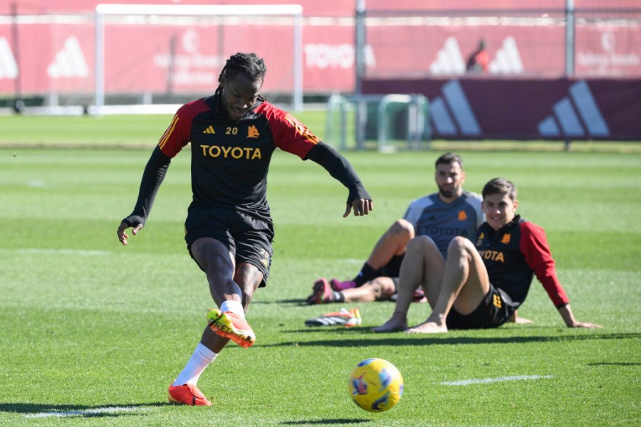 Sanches nell'allenamento di ieri