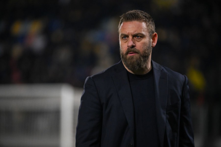 De Rossi durante una sfida della Roma