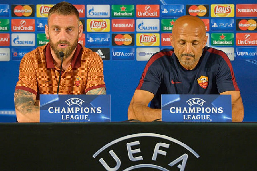 De Rossi e Spalletti ai tempi della Roma