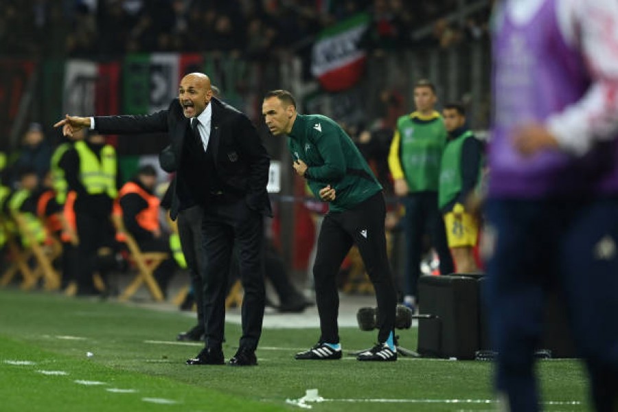 Spalletti in panchina