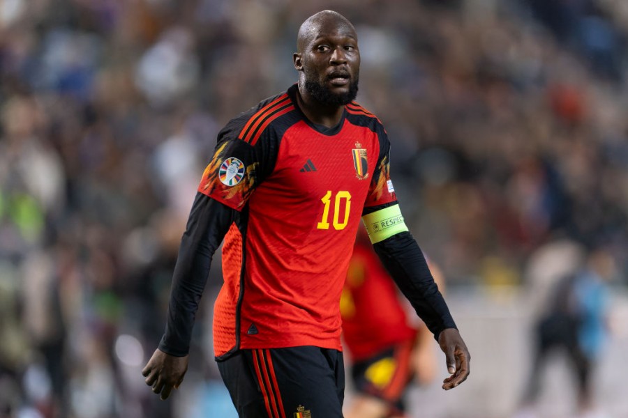 Lukaku in azione col Belgio