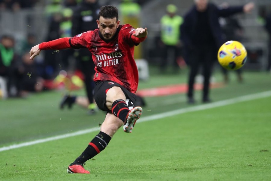 Florenzi in campo col Milan