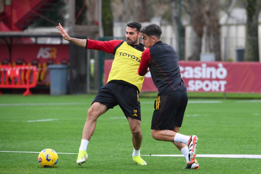 Allenamento a Trigoria