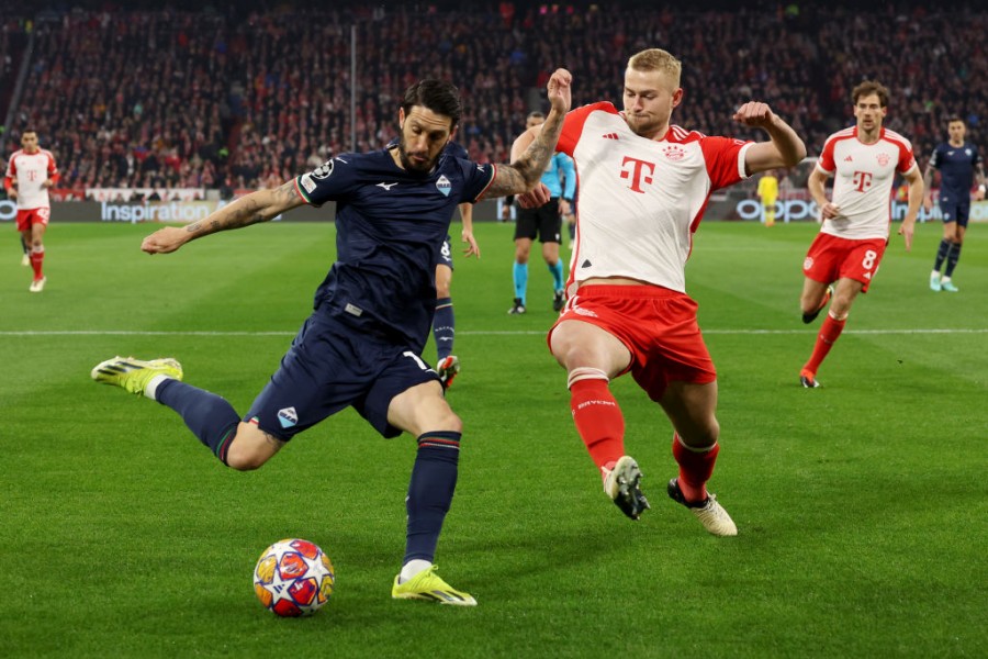 Luis Alberto e de Ligt all'Allianz Arena