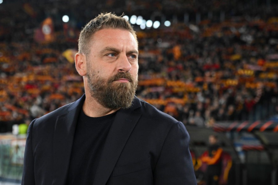 De Rossi durante Roma-Brighton