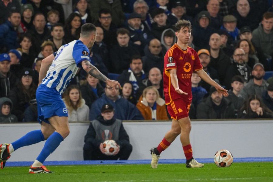 Baldanzi in campo col Brighton