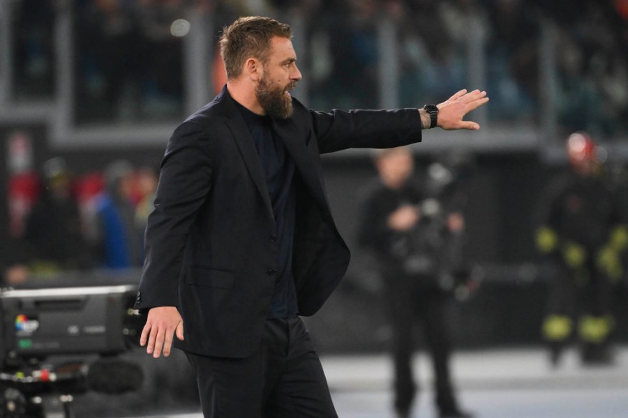 De Rossi durante una gara della Roma