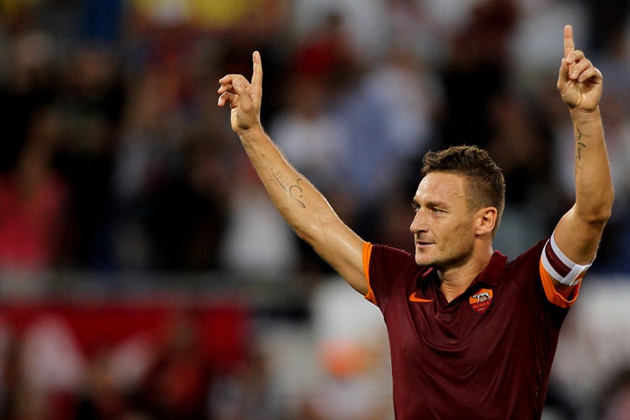 Totti con la Roma