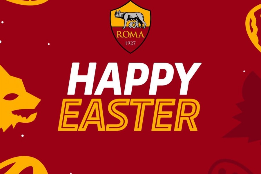 Gli auguri di Pasqua della Roma