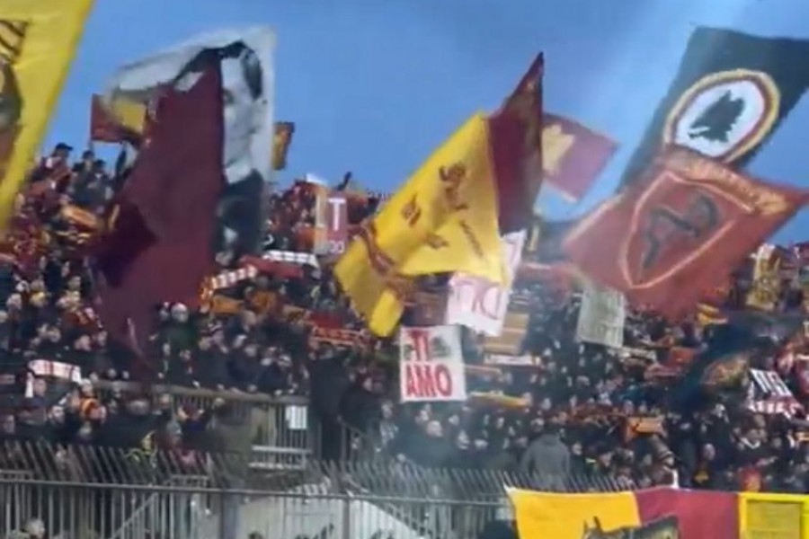 I tifosi della Roma a Monza