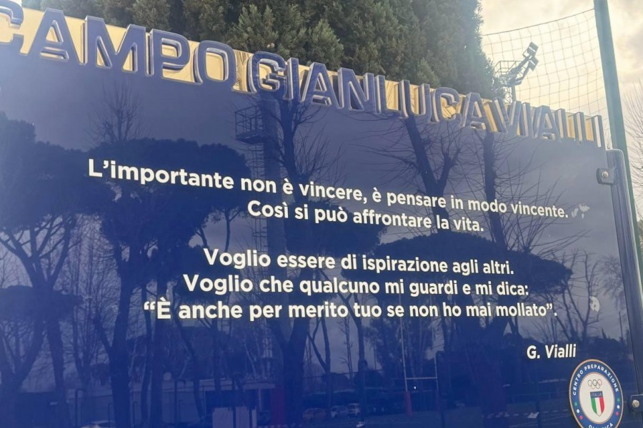 Il campo dell'Acqua Acetosa intitolato a Gianluca Vialli